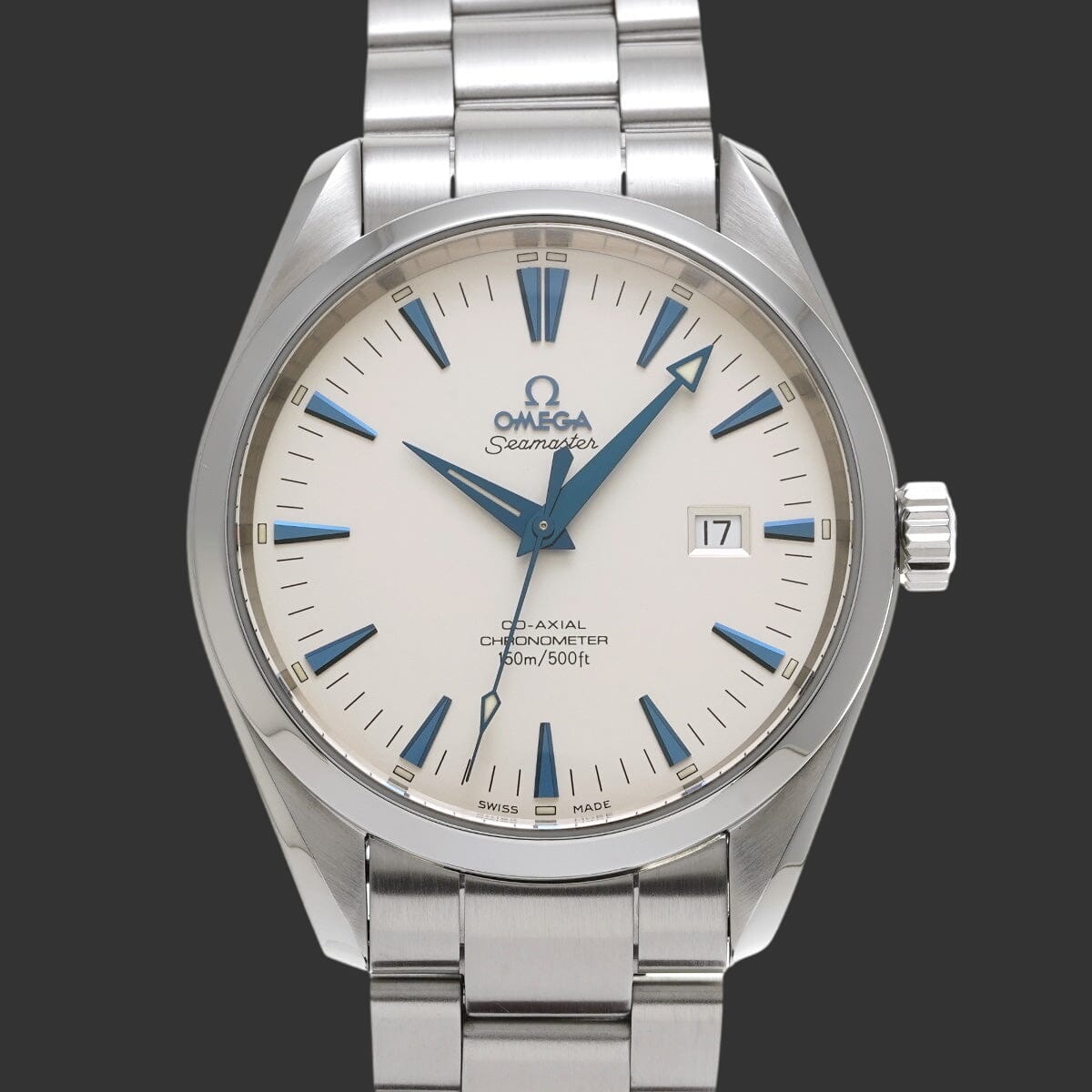 Omega Seamaster Aqua Terra Co-Axial L 2502.33 Silber Edelstahl