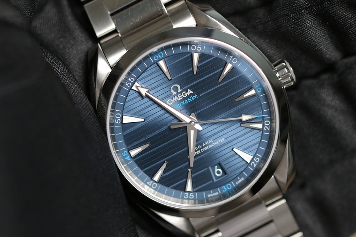 Omega Seamaster Aqua Terra Co-Axial Master Chronometer 220.10.41.21.03.001 2023 Blau Edelstahl