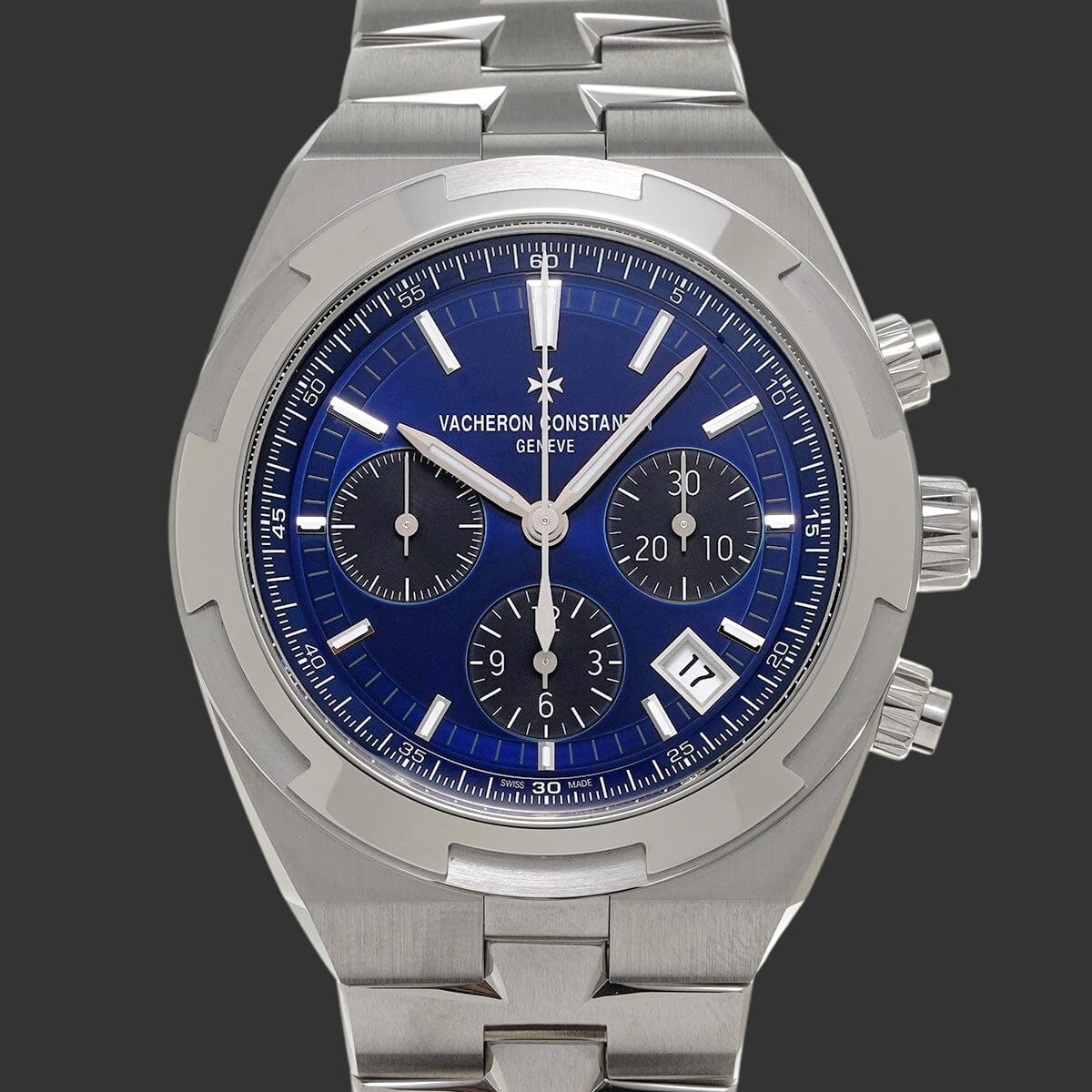 Vacheron Constantin Overseas Chronograph 5520V/210A-B148 2026 Blau Edelstahl