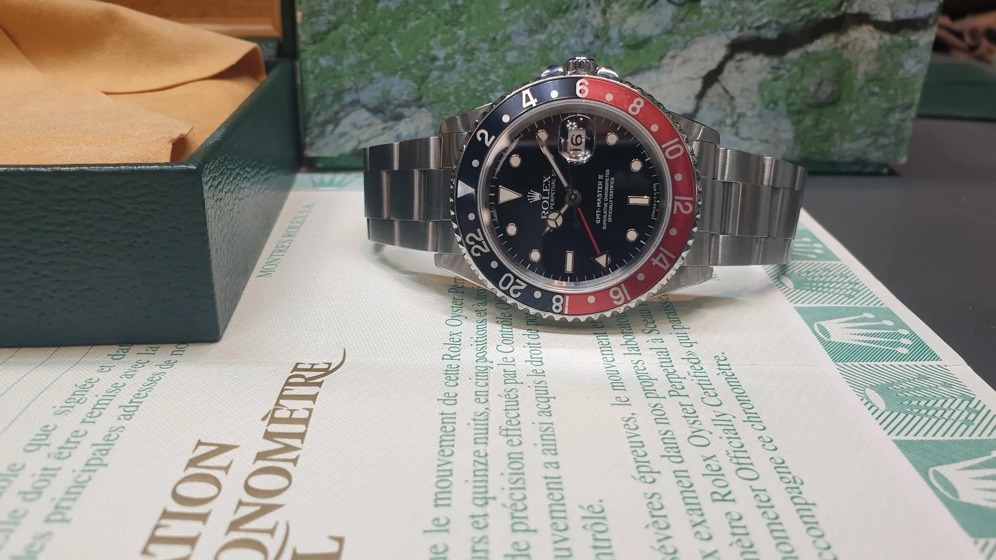 Rolex GMT-Master II 16710  Noir Acier inoxydable