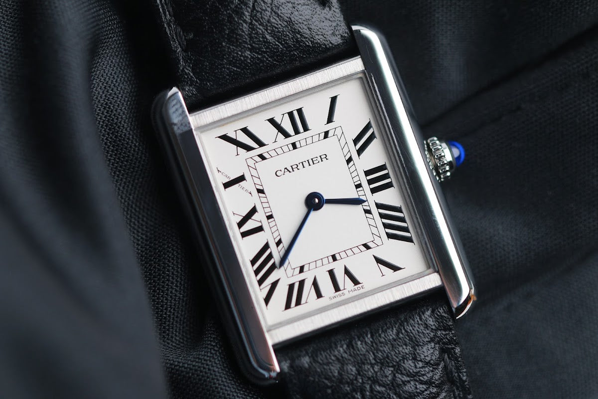 Cartier Tank Solo SM WSTA0030 2019 Argent Acier inoxydable