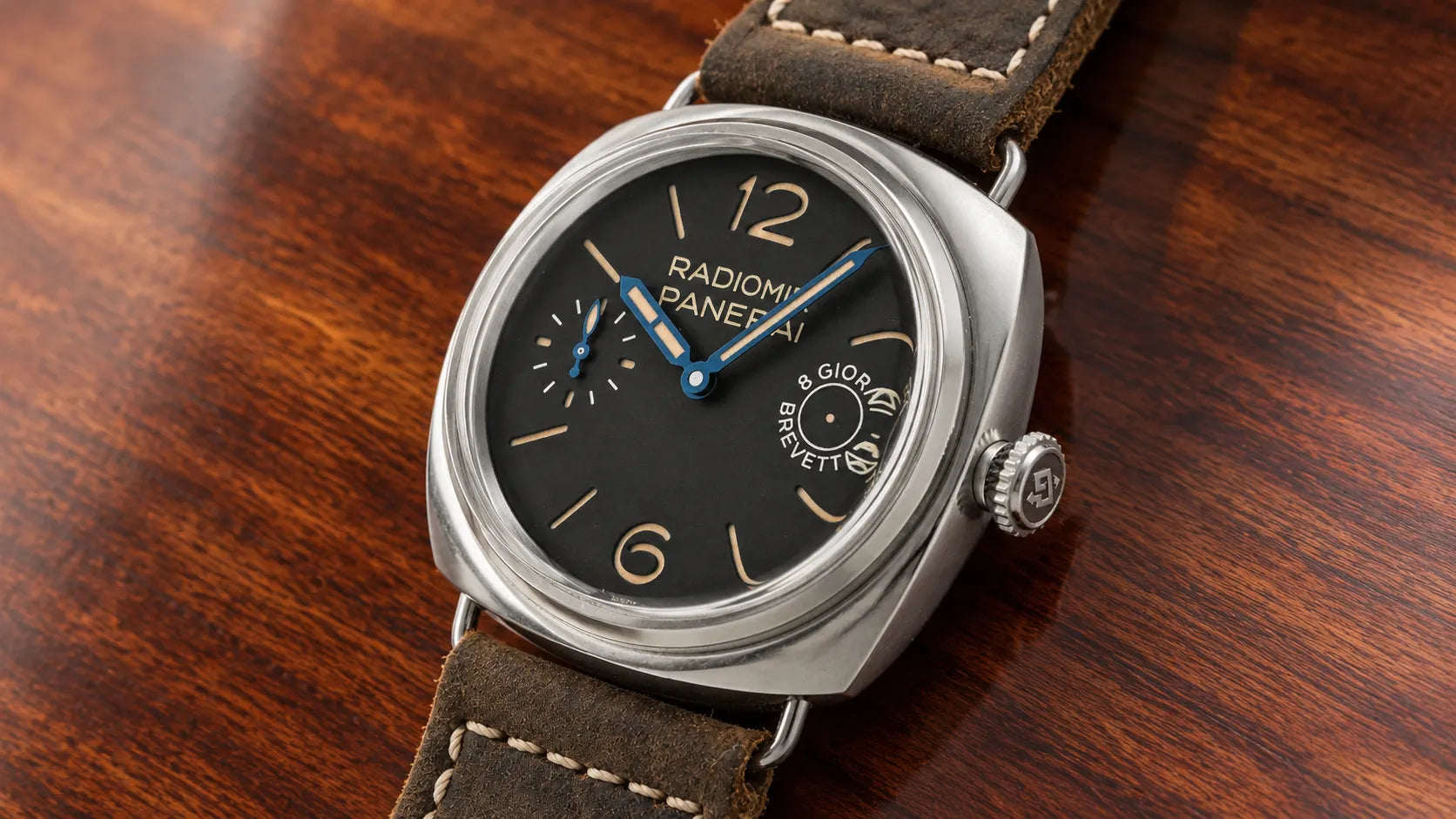 Panerai Radiomir 8 Days PAM00992 2022 Noir Acier inoxydable