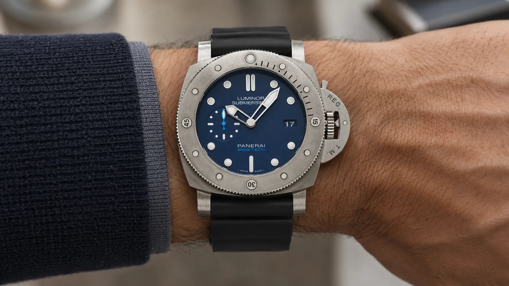 Panerai Luminor 1950 Submersible BMG-TECH 3 Jours PAM00692 2018 Bleu BMG-TECH