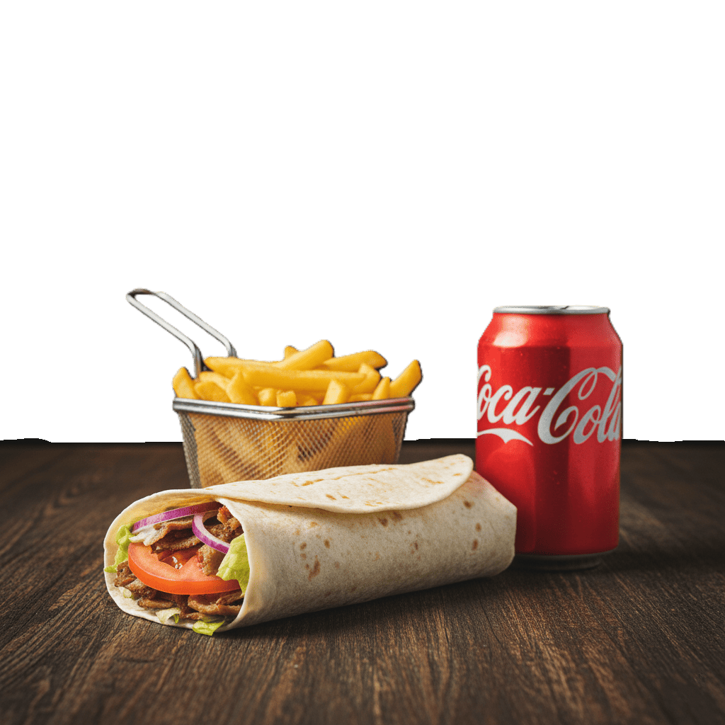 Durum + patatas + bebida.