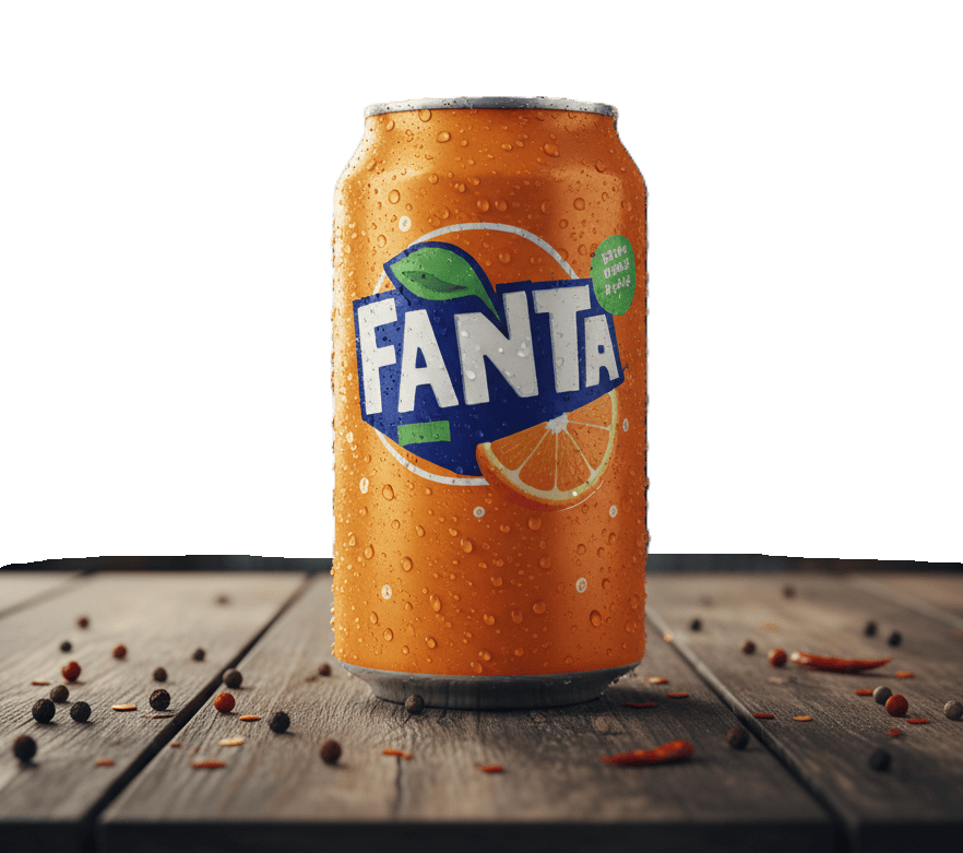 Refresco con sabor afrutado.