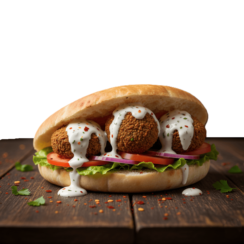 El clásico kebab con alma vegetariana, ligero pero lleno de sabor.