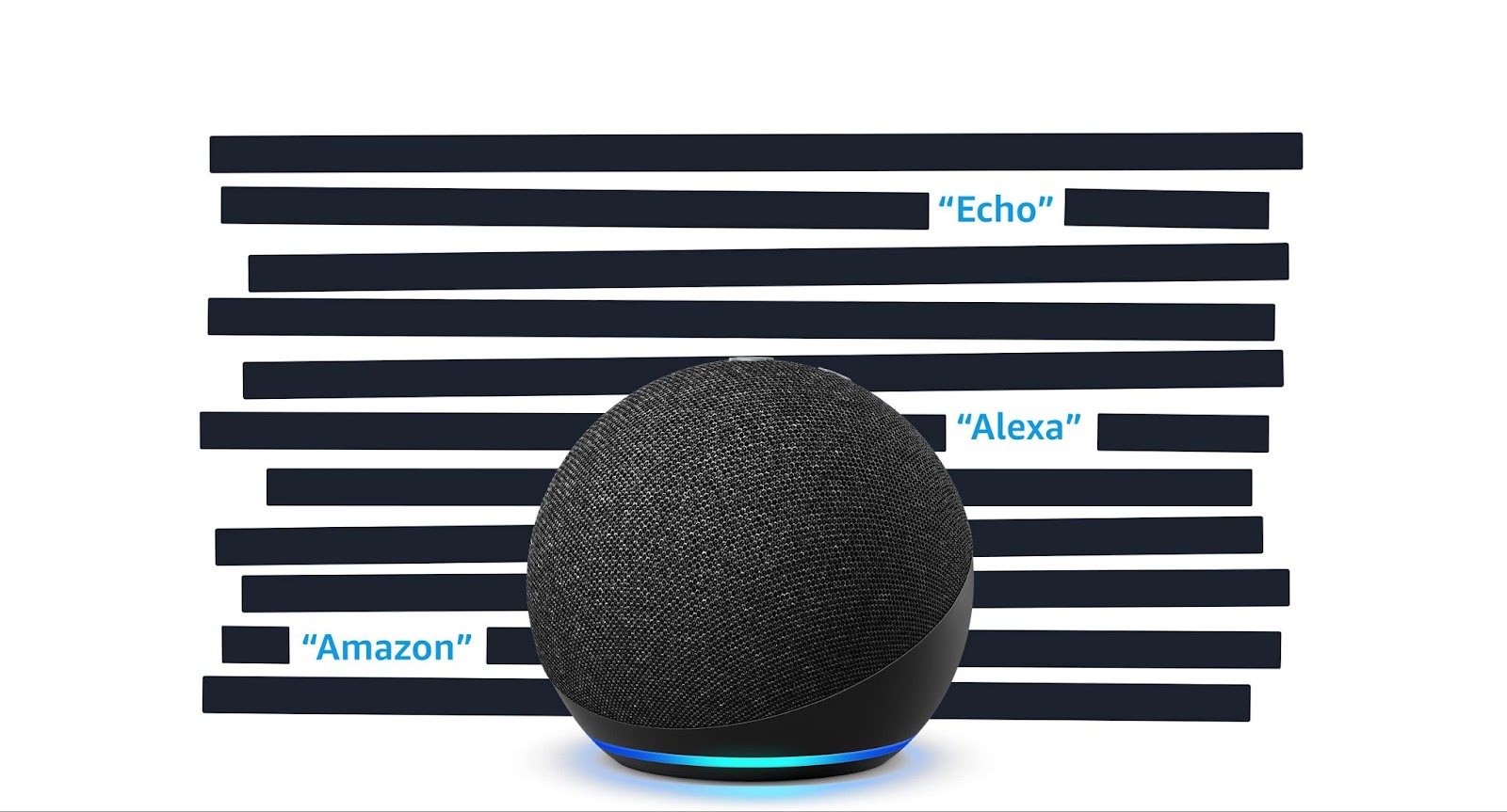 Image of an Alexa Echo Dot