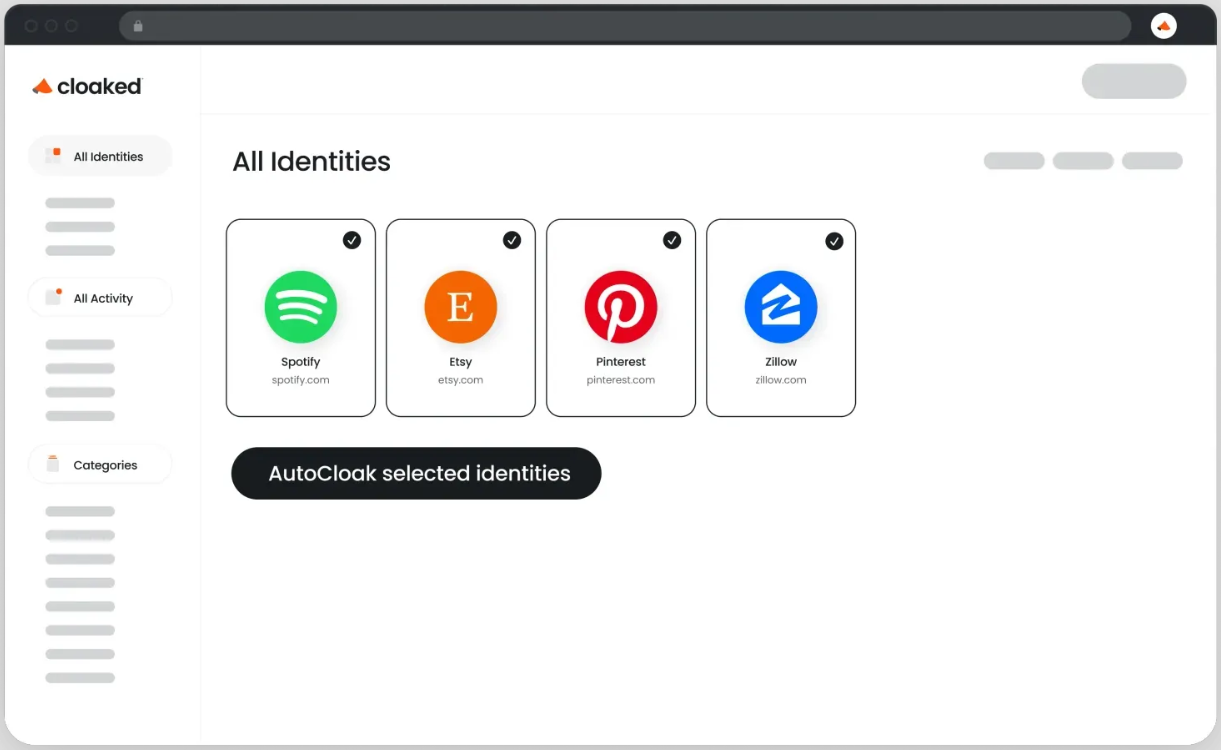 Cloaked platform image