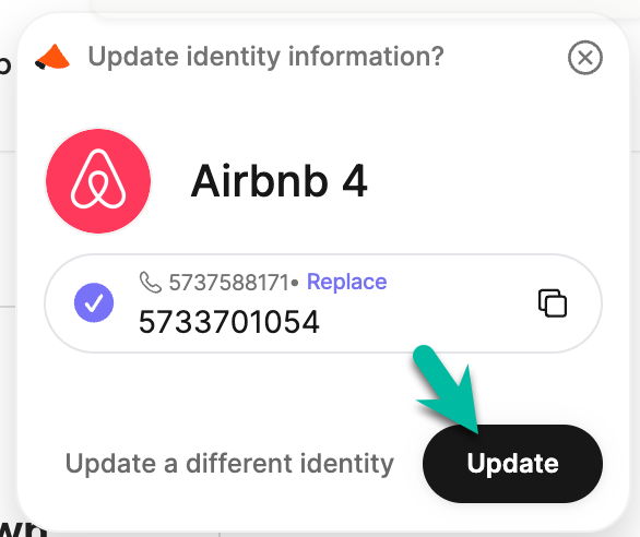 Airbnb information update