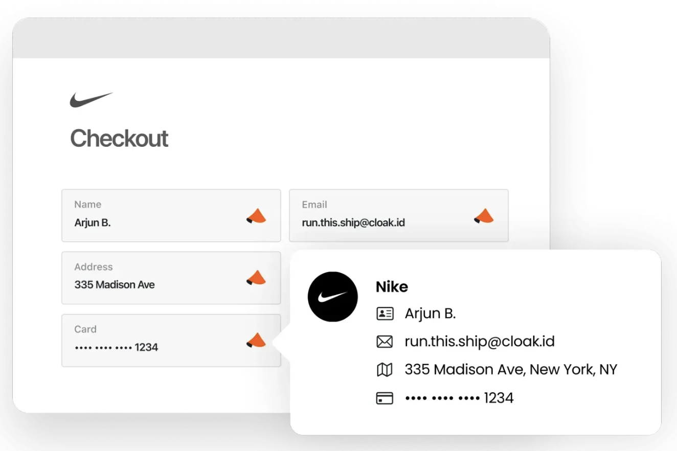 Autofilling information with Cloaked