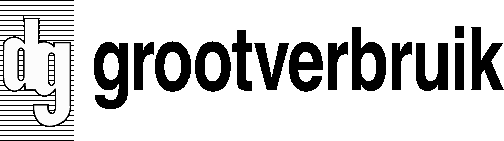 Logo van DG Grootverbruik, Horeca groothandel. 