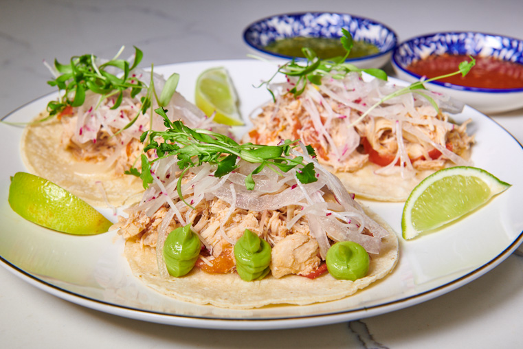 Tinga de Pollo Tacos