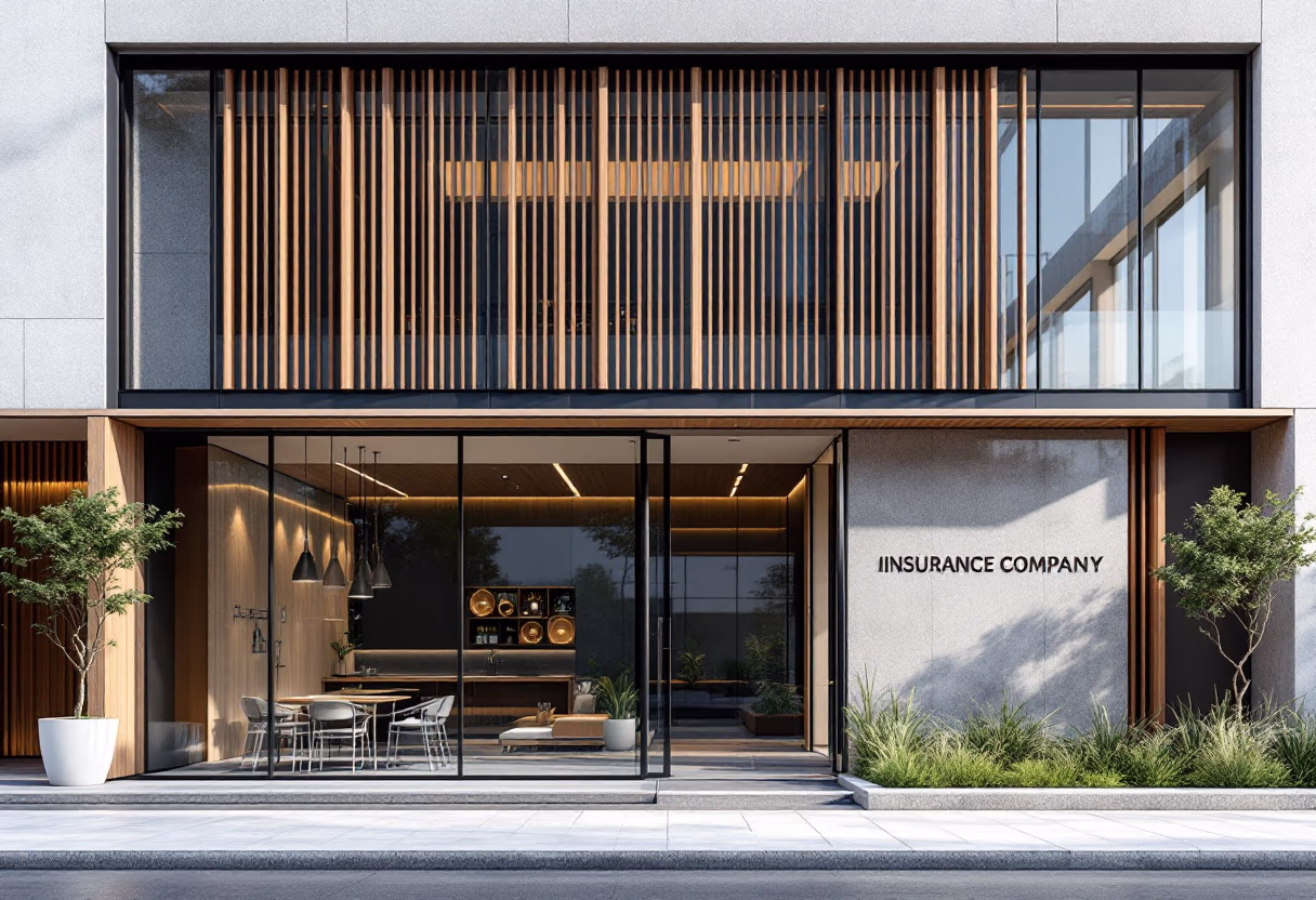 [background image] image of a modern building facade (for an insurance agency & company)
