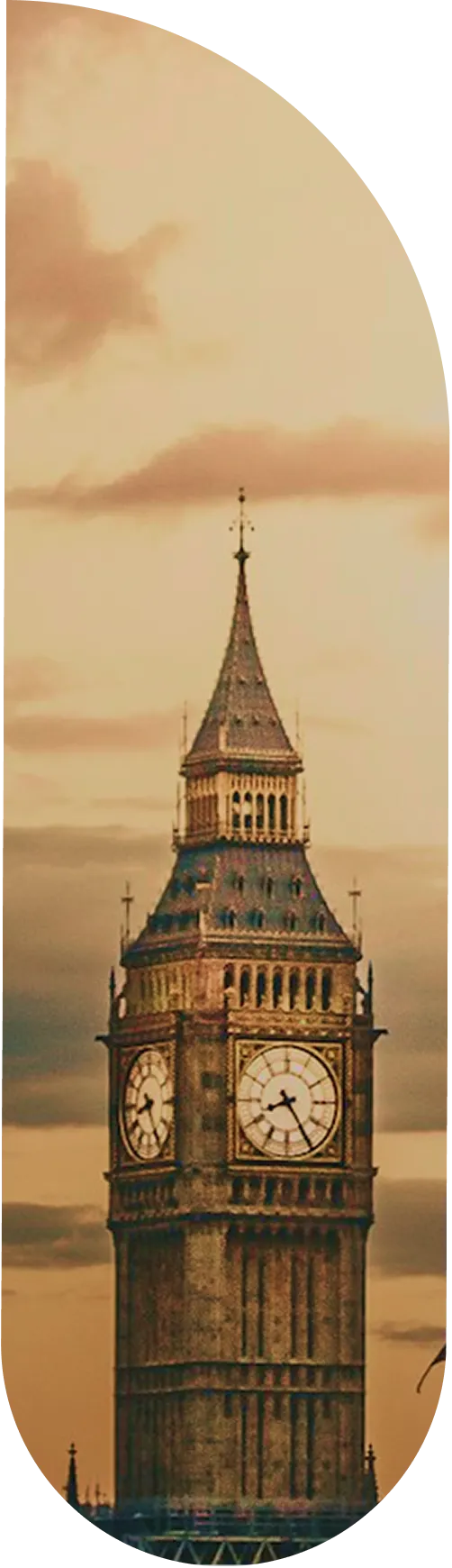 A vector image from Insider's Table depicting a photographic image of London and the Big Ben.