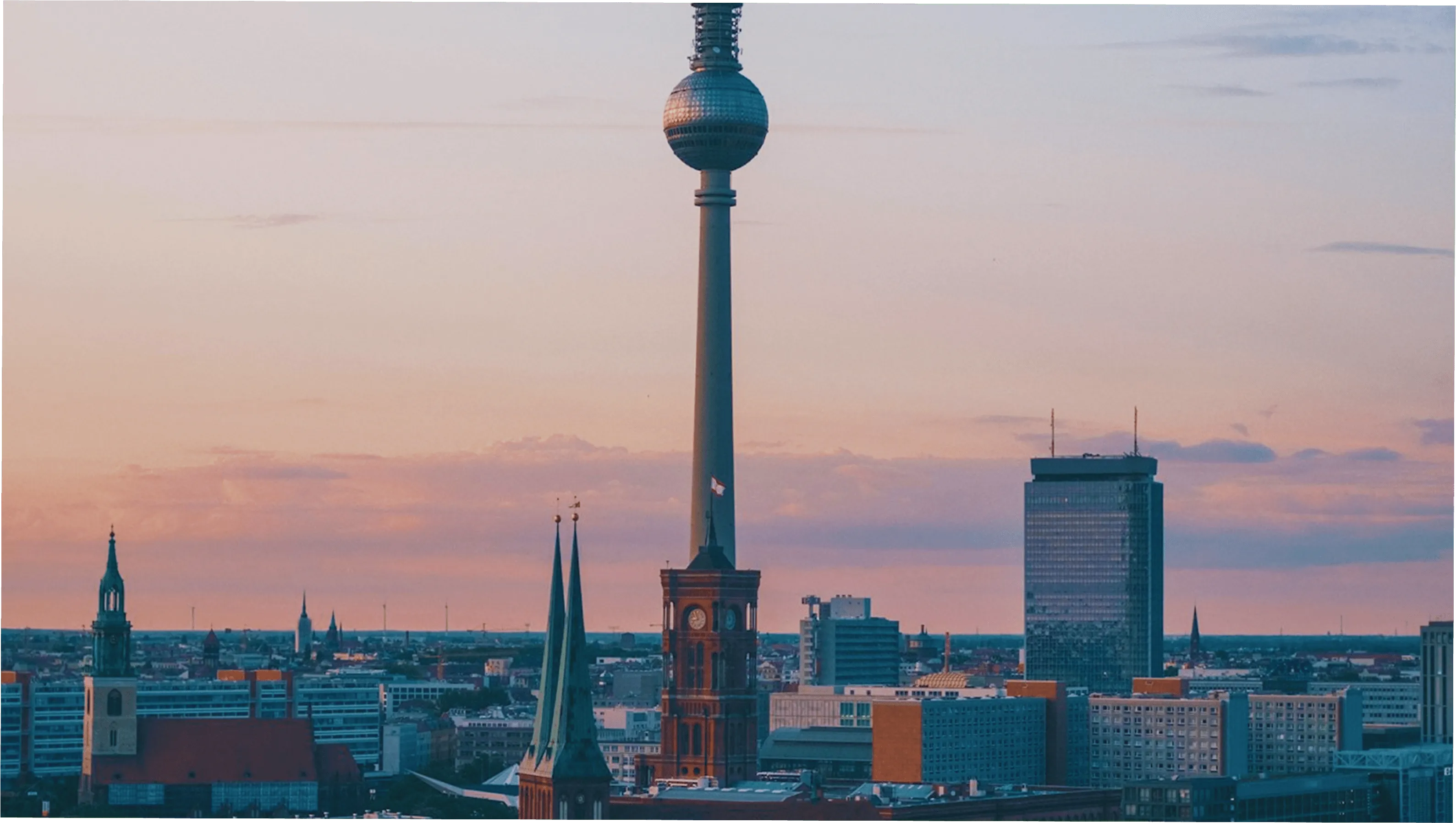 Berlin Skyline view