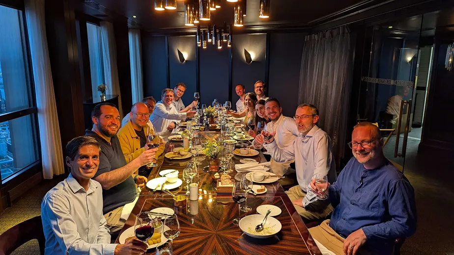 London 2025 dinner photo on City Social London