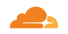 Orange cloud icon with a white sparkle in the center.