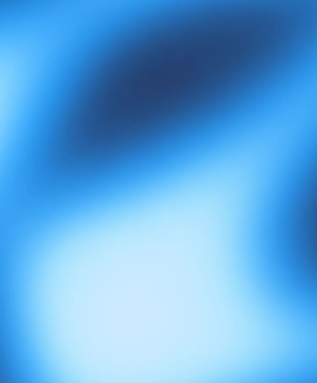 Abstract blue gradient background with soft transitions between light and dark blue tones.