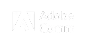 Adobe com logo on a black background.