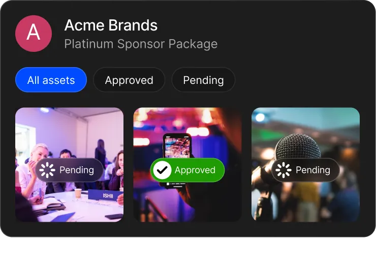 A screen shot of the acme brands website.