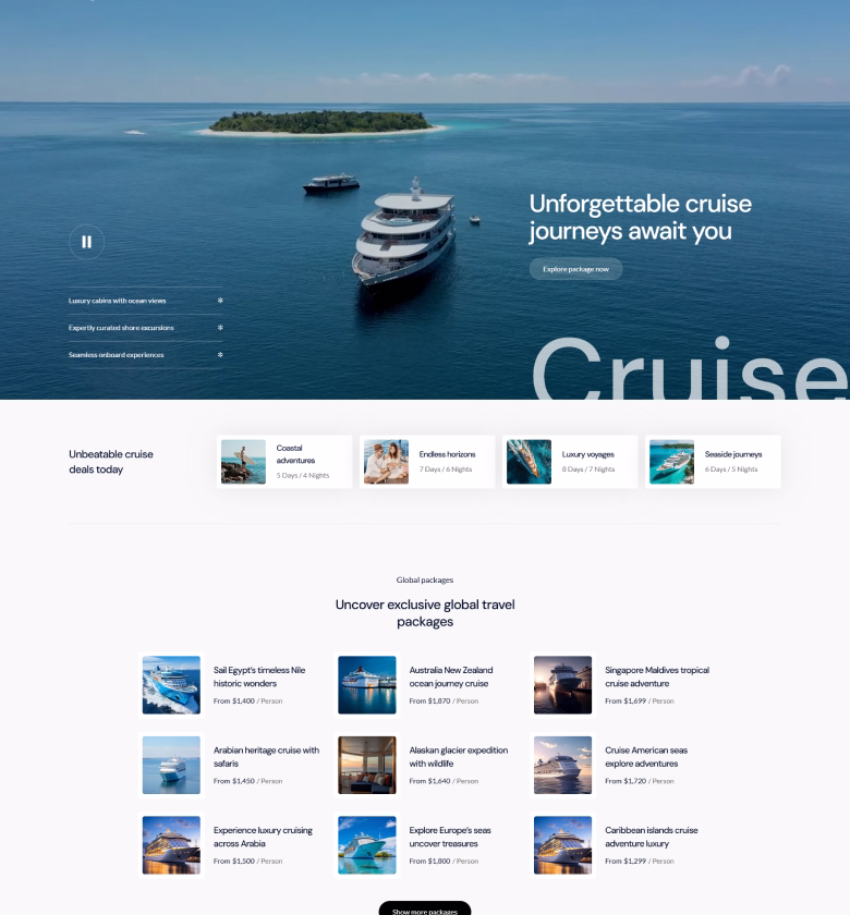 cruise-travel-package