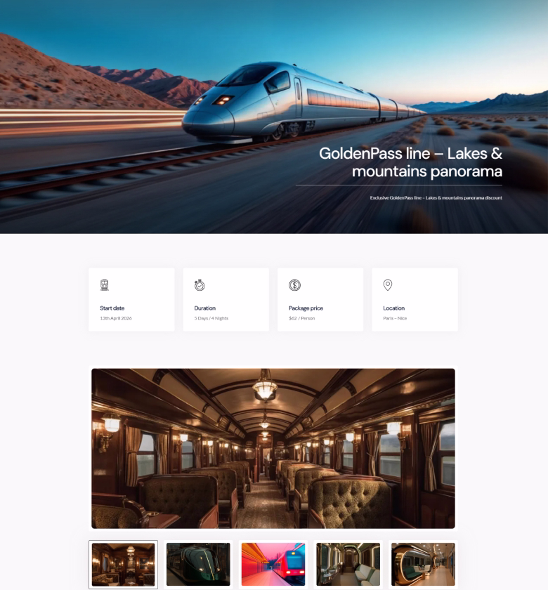 train-package-details