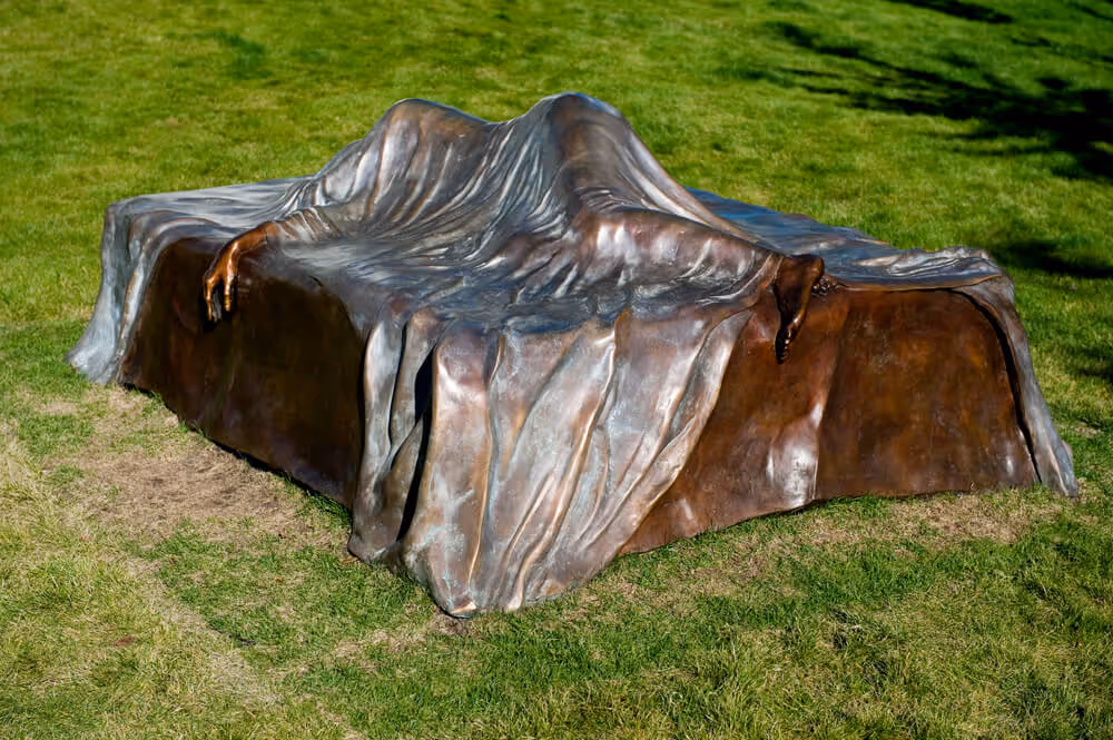 Peer hos Mor Aase på dødsleiet 