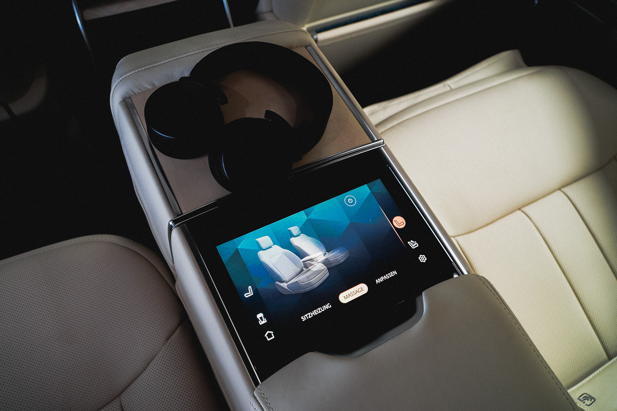 image of a display in a car