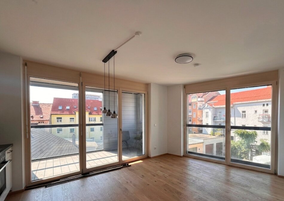 Graz-Zentrum: Moderne 2-Zimmer-Wohnung mit sonniger Loggia – UNBEFRISTET!