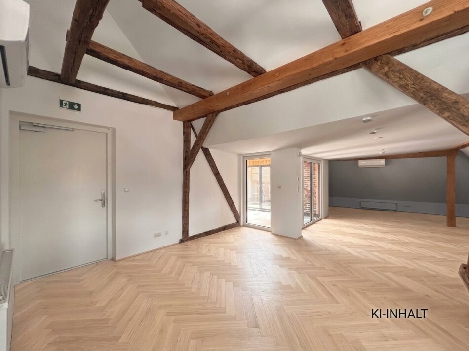 Graz-Geidorf: Loft-Dachterrassenwohnung mit Lift und Parkplatz!