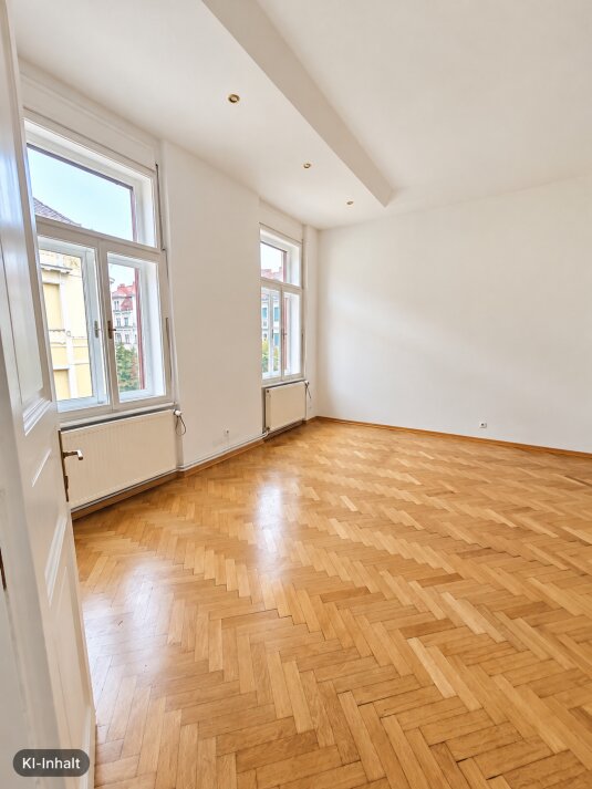 Graz - St. Leonhard! Am Fuße des Ruckerlbergs: Stilvolle Altbauwohnung mit zeitgemäßem Flair und ruhigen Innenhofbalkon!