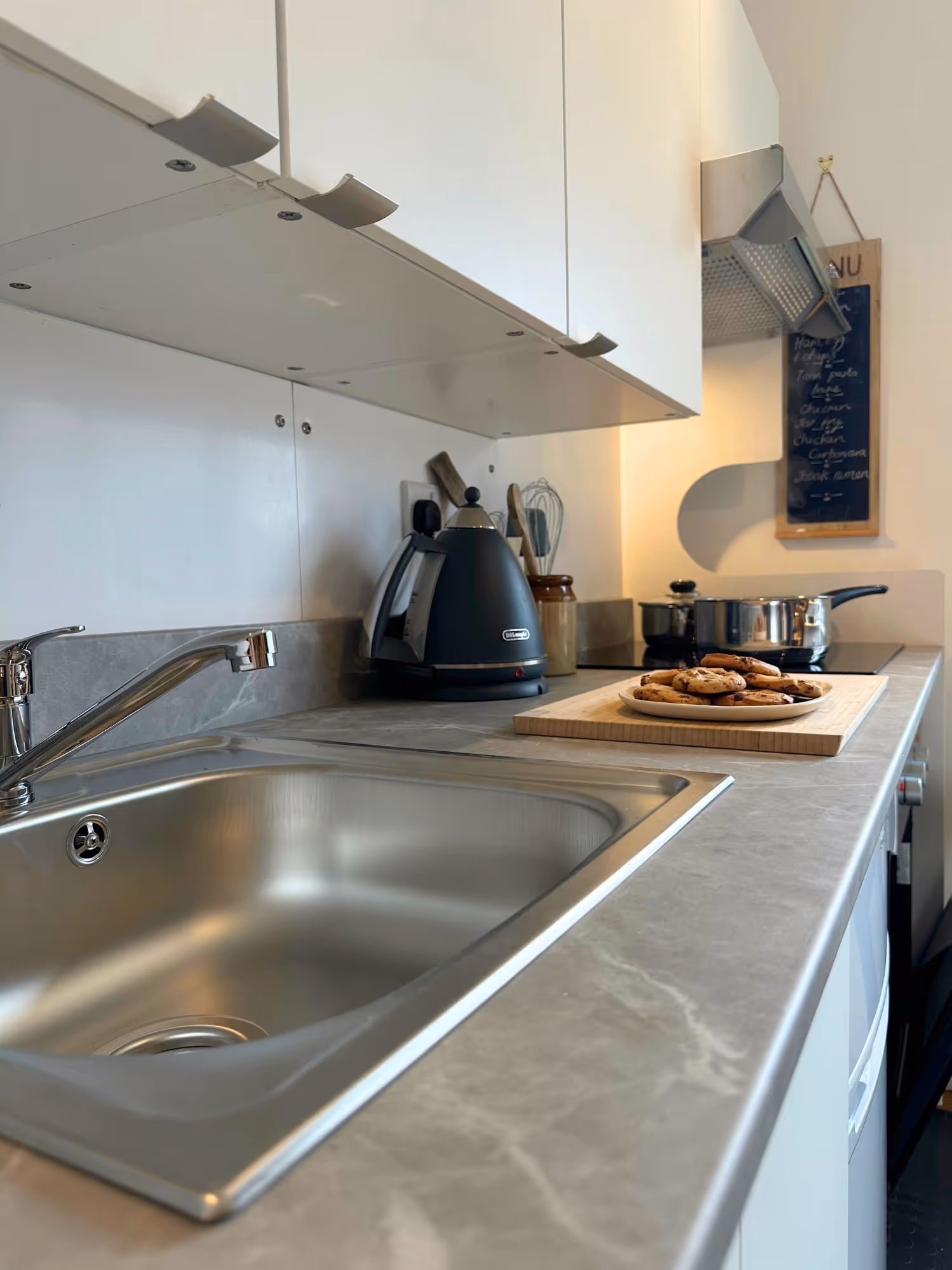 The TRU internal kitchen fully-equipped