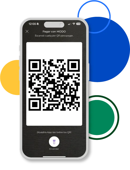 Pantalla de teléfono mostrando una app de préstamos que invita a simular un préstamo hasta en 48 cuotas con botón morado y monedas doradas alrededor.