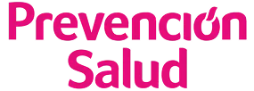 Texto en rosa que dice 'Prevención Salud' sobre fondo blanco.