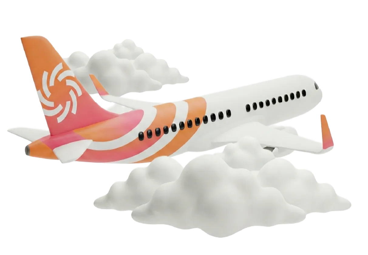 Teléfono móvil mostrando una aplicación financiera con una inversión total de $23,356 y un cohete rojo despegando con monedas doradas alrededor.