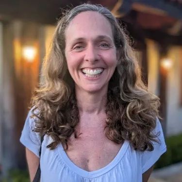 A smiling, Michelle Moore, business owner of The Miami Tour Company