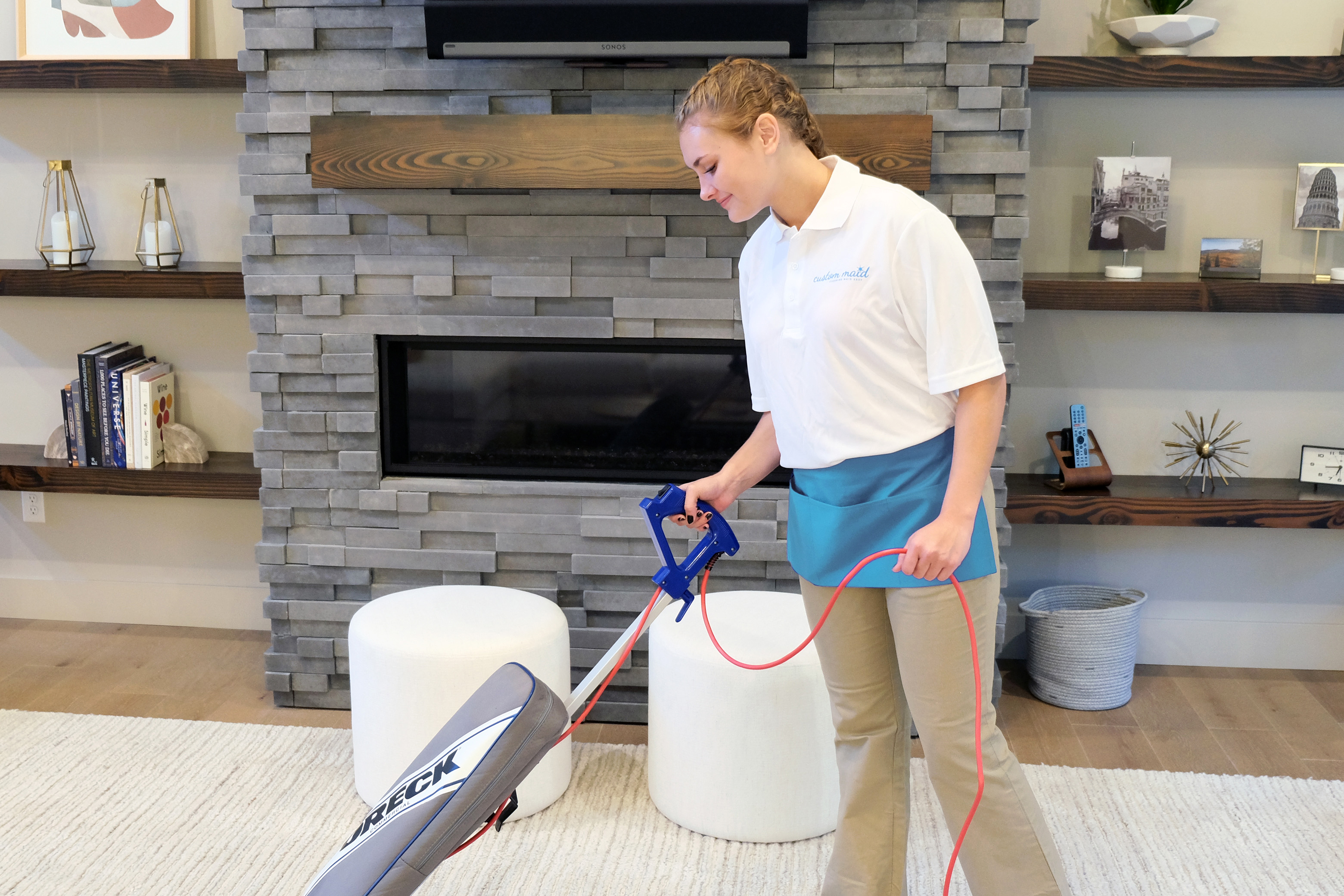 image of cleaning team in action