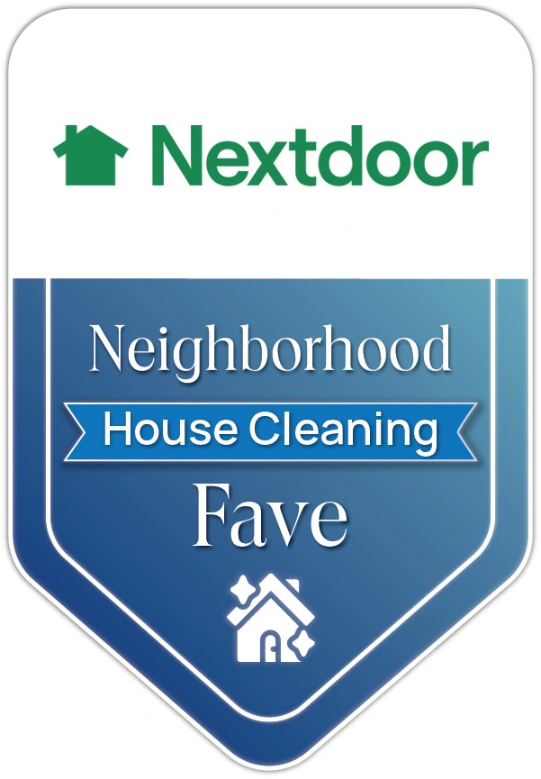 neighborhood fave house cleaning badge