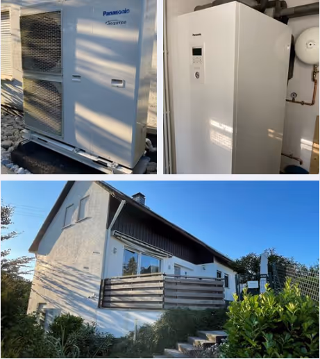 Heizungsmodernisierung mit Wärmepumpe im Einfamilienhaus von 1967 in Wilnsdorf