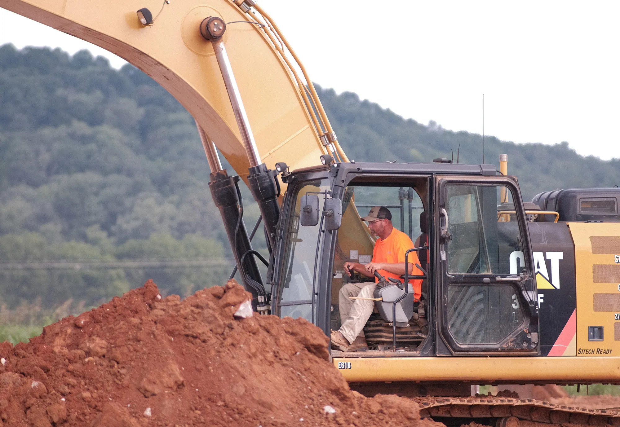 Site utilities construction project by Stewart Richey Contracting Group