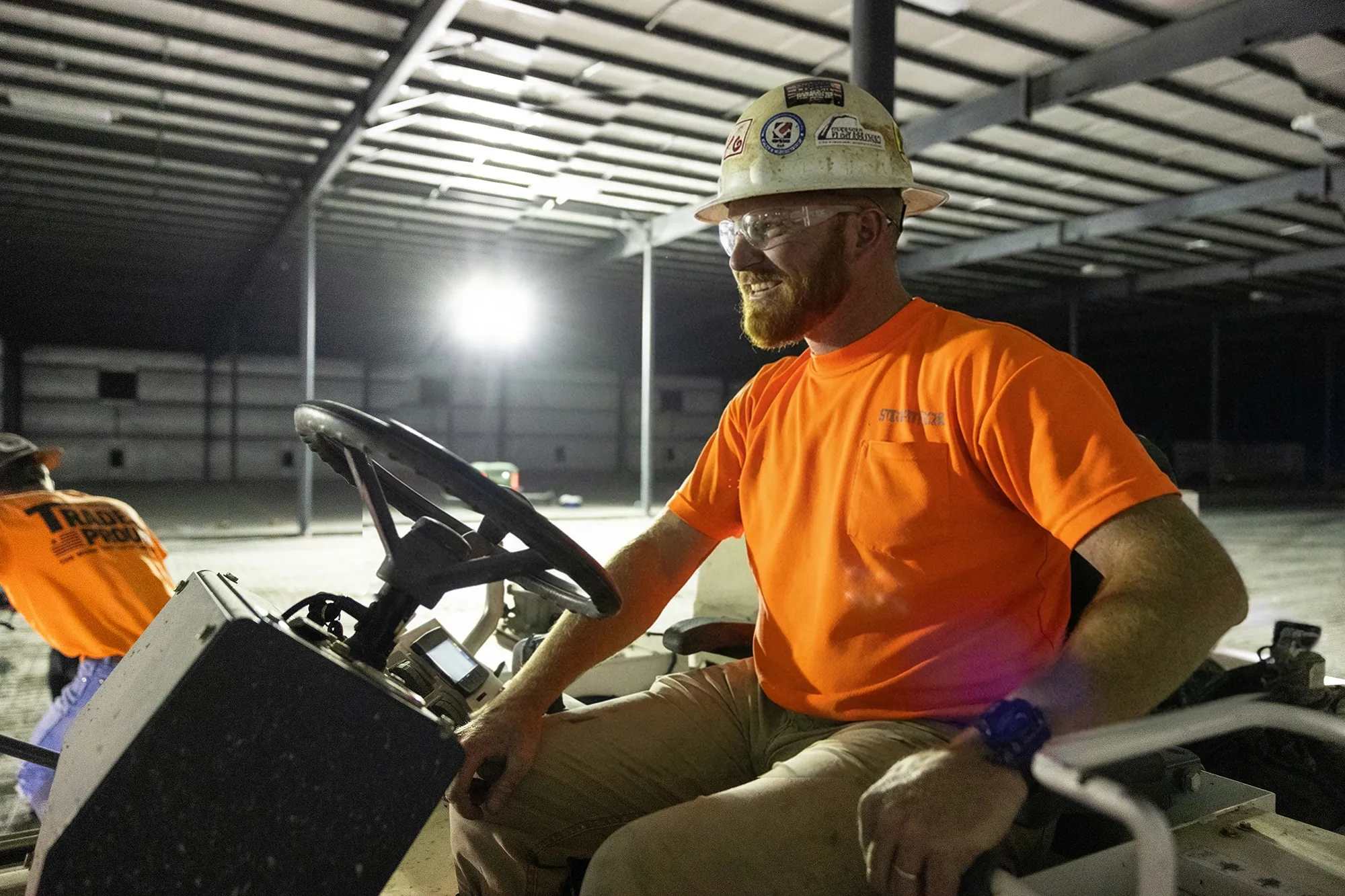 Concrete construction at Hail & Cotton, a Stewart Richey Contracting Group project