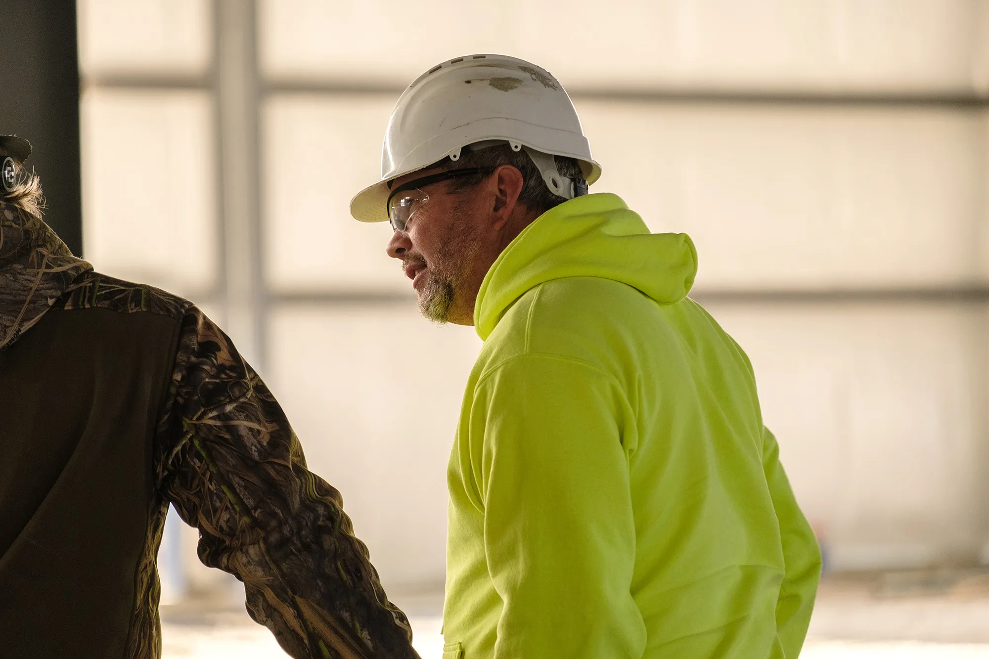 Stewart Richey Contracting Group concrete construction project, December 2024