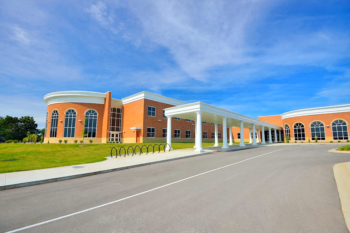 Glasgow High School construction project by Stewart Richey Contracting Group