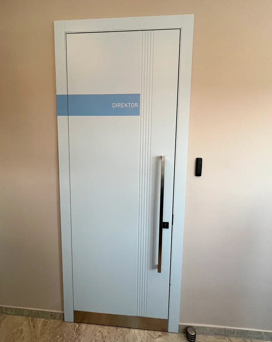 Bolnička vrata sa hermtičkim zatvaranjem za kontrolu zagađenja