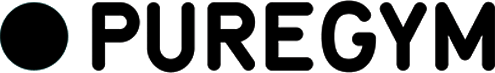 PureGym logo with a circle followed by the word PUREGYM in uppercase letters.
