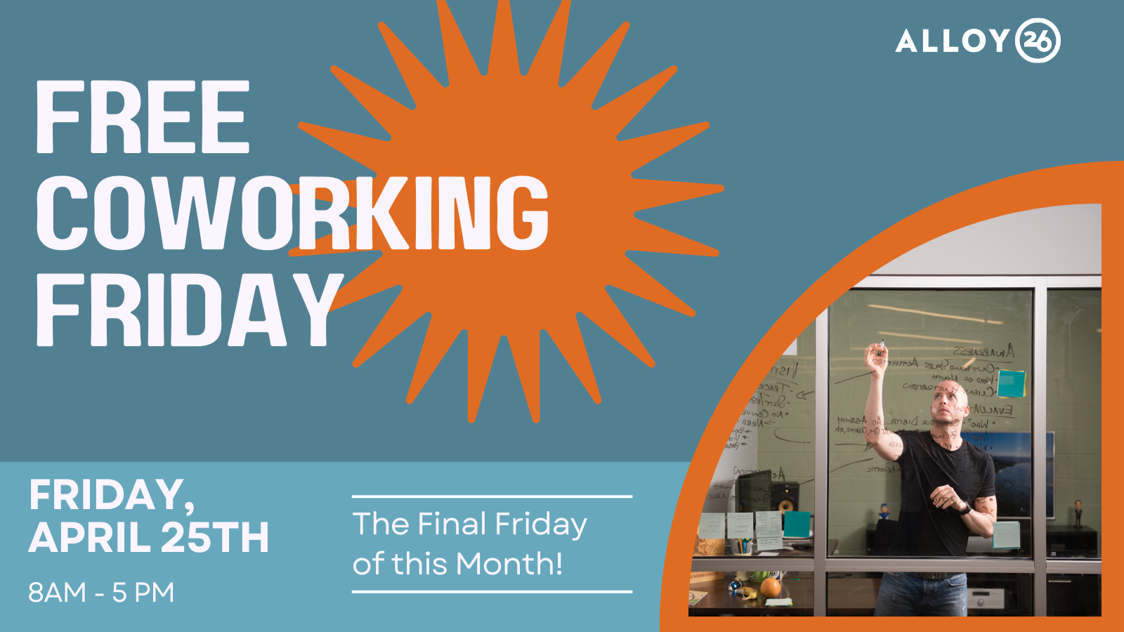 free coworking friday, flexible office space, nova place