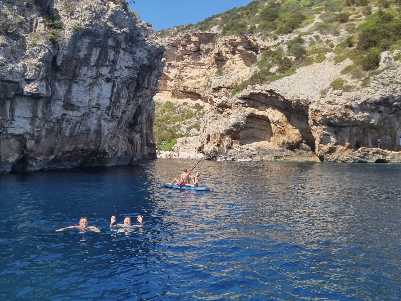 image of a family dining at an italian restaurant