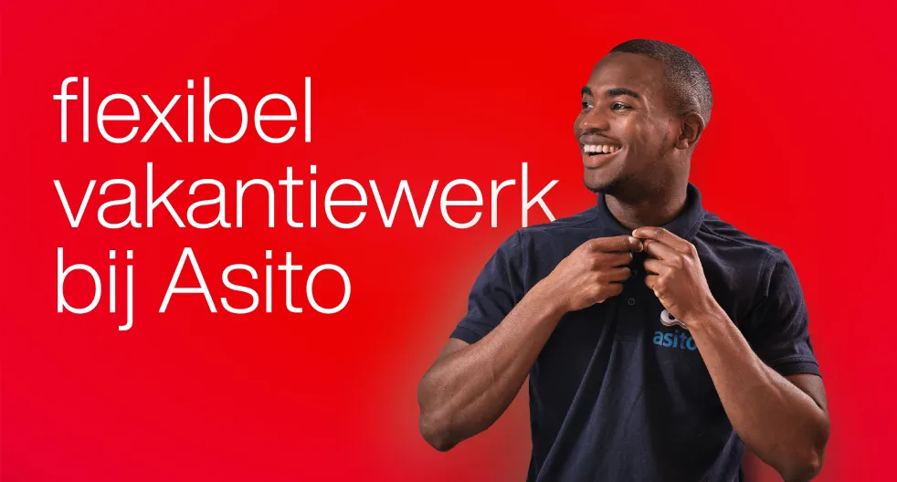 Flexibel vakantiewerk bij Asito