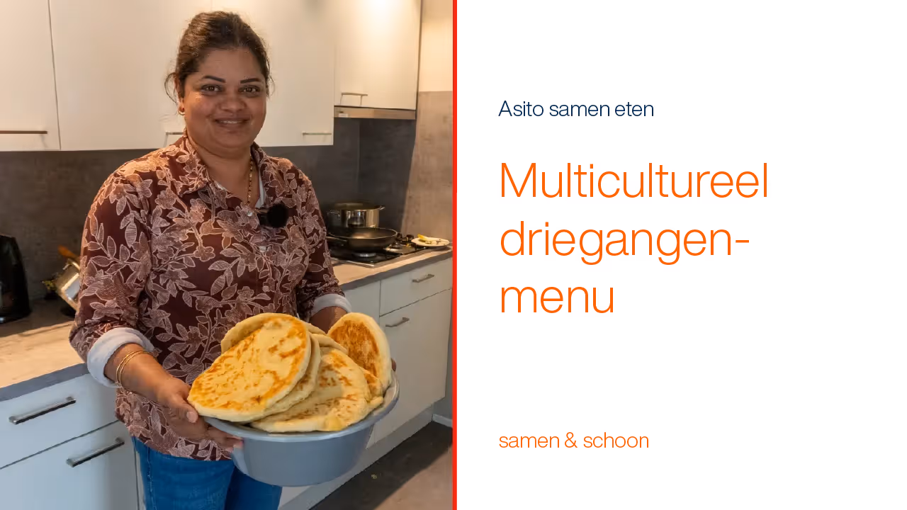 Driegangenmenu uit drie culturen