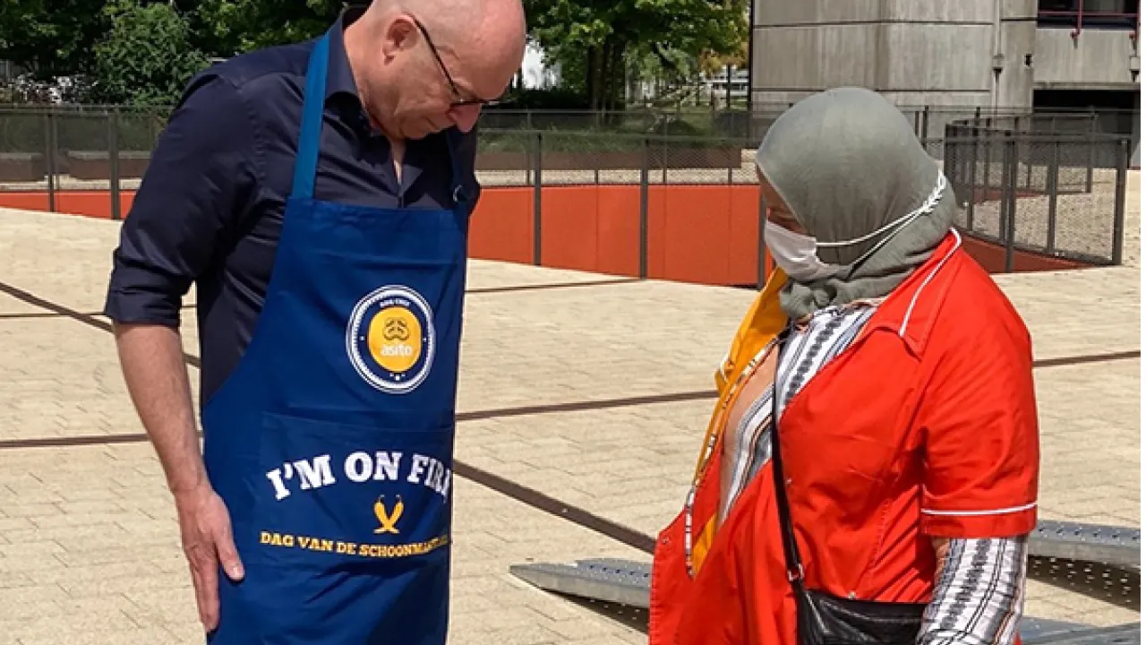 de dag van de schoonmaker 2021